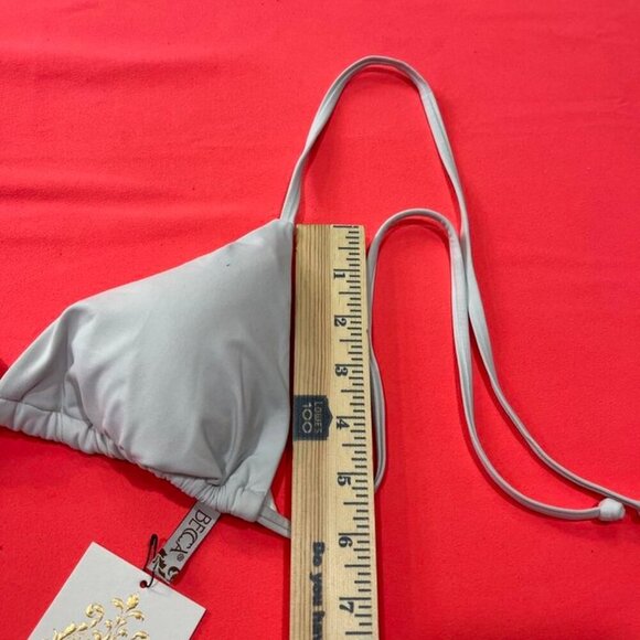 Becca White Bikini Set | Small Top / Medium Bottom NWT - Picture 12 of 16